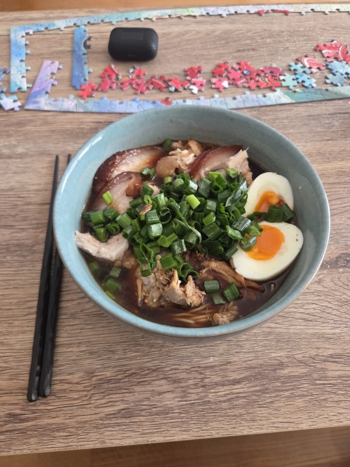 Miso Ramen - bringing it all together