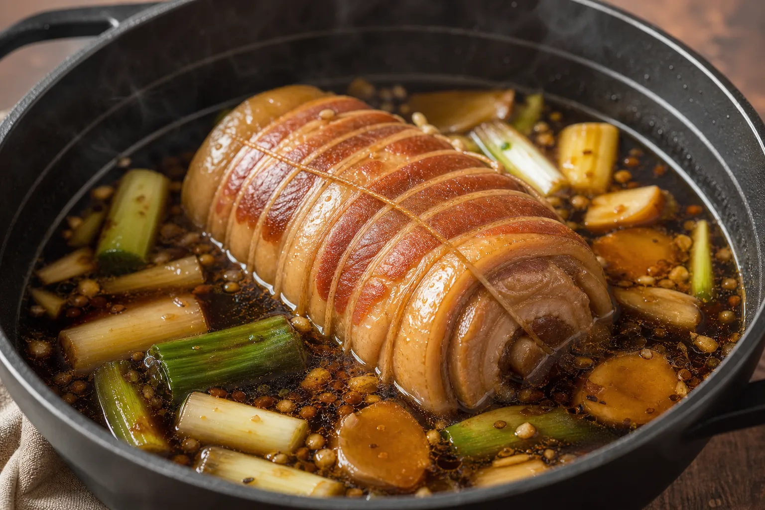 Pork Belly for Ramen - the chashu that makes the bowl